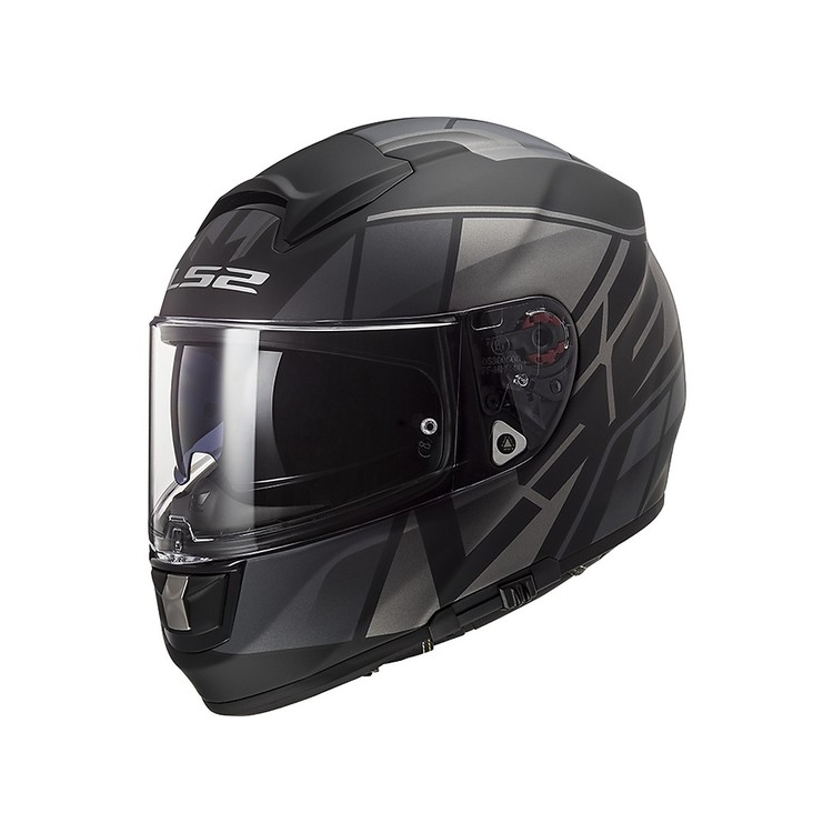 CASCO INTEGRALE LS2 FF397 VECTOR FT2 KRIPTON MATT BLACK TITA | LS2