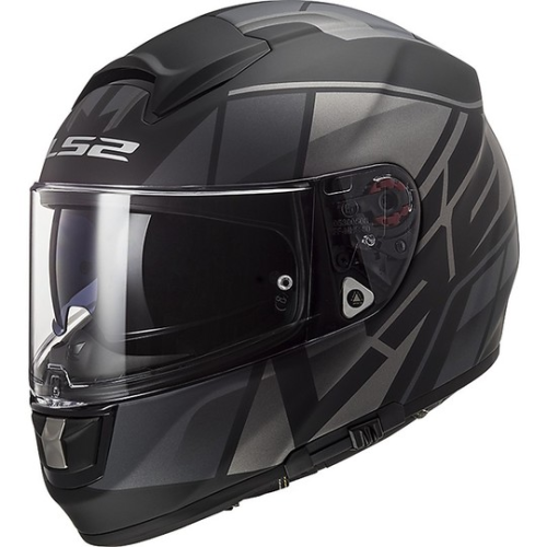 CASCO INTEGRALE LS2 FF397 VECTOR FT2 KRIPTON MATT BLACK TITA | LS2