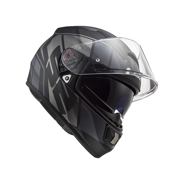 CASCO INTEGRALE LS2 FF397 VECTOR FT2 KRIPTON MATT BLACK TITA | LS2
