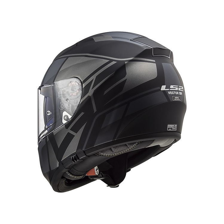 CASCO INTEGRALE LS2 FF397 VECTOR FT2 KRIPTON MATT BLACK TITA | LS2