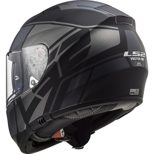CASCO INTEGRALE LS2 FF397 VECTOR FT2 KRIPTON MATT BLACK TITA | LS2
