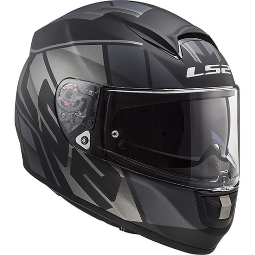 CASCO INTEGRALE LS2 FF397 VECTOR FT2 KRIPTON MATT BLACK TITA | LS2