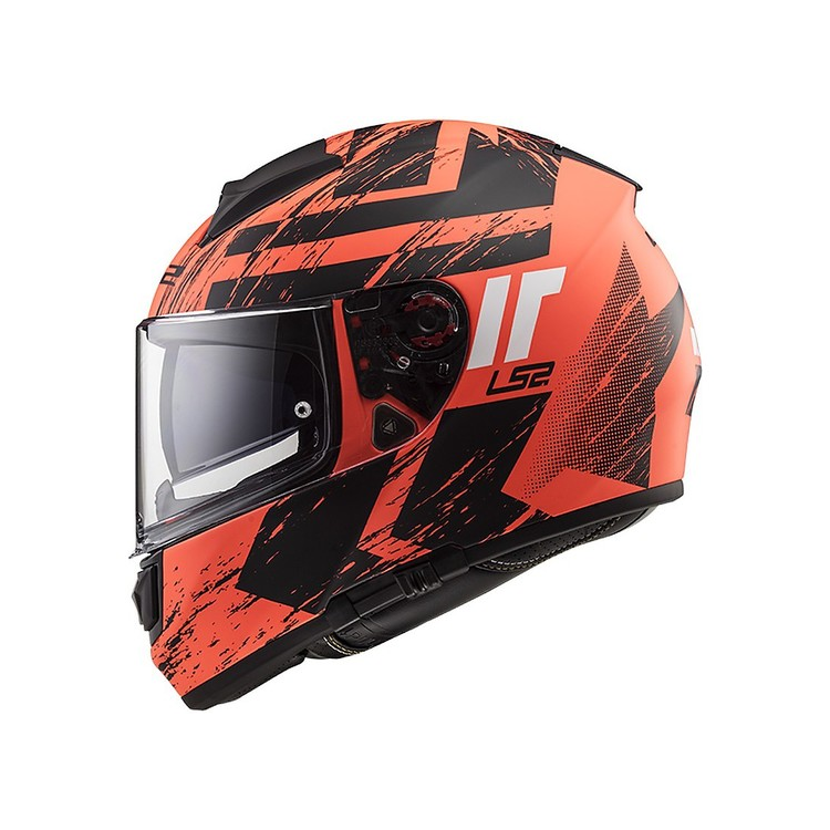 CASCO INTEGRALE LS2 FF397 VECTOR FT2 HUNTER MATT ORANGE BLAC | LS2
