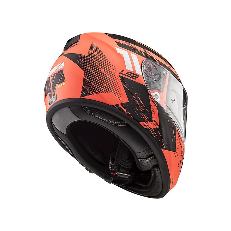 CASCO INTEGRALE LS2 FF397 VECTOR FT2 HUNTER MATT ORANGE BLAC | LS2