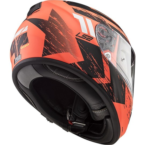 CASCO INTEGRALE LS2 FF397 VECTOR FT2 HUNTER MATT ORANGE BLAC | LS2