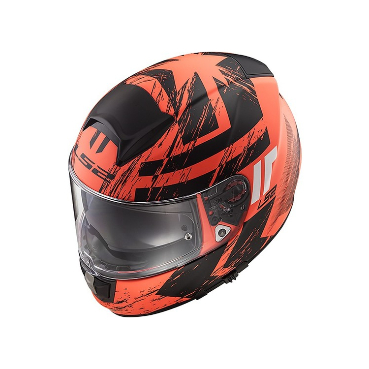CASCO INTEGRALE LS2 FF397 VECTOR FT2 HUNTER MATT ORANGE BLAC | LS2