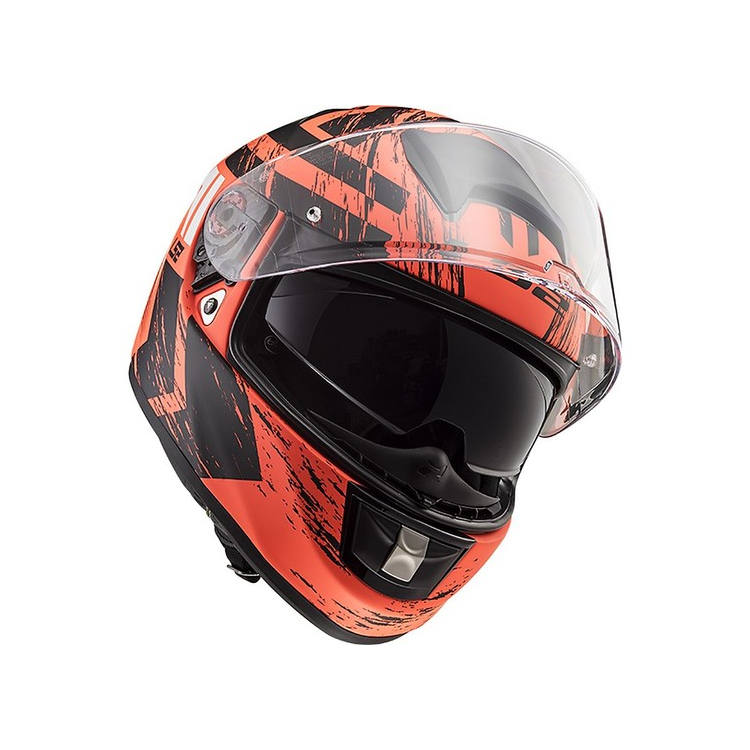 CASCO INTEGRALE LS2 FF397 VECTOR FT2 HUNTER MATT ORANGE BLAC | LS2