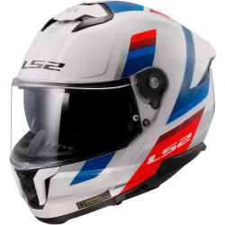 CASCO LS2 FF808 STREAM II VINTAGE WHITE BLUE RED-06 | LS2