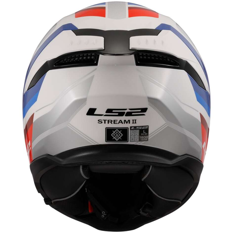 CASCO LS2 FF808 STREAM II VINTAGE WHITE BLUE RED-06 | LS2