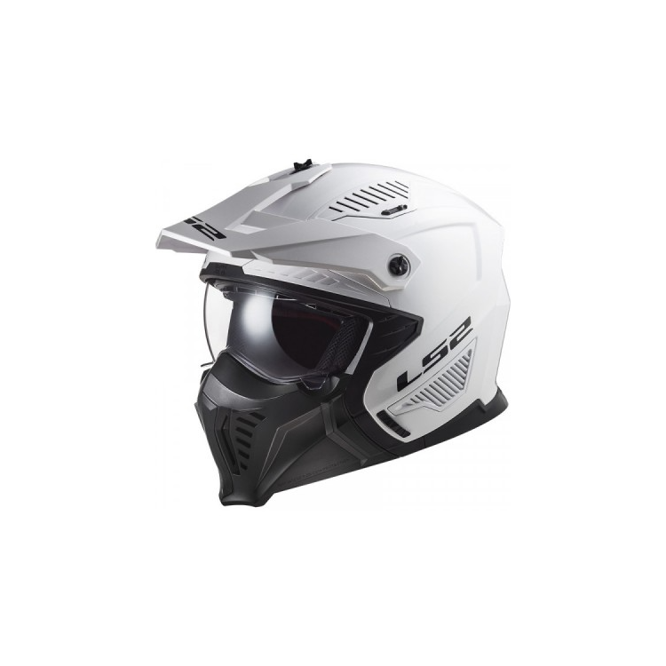 CASCO LS2 OF606 DRIFTER SOLID WHITE-06 | LS2