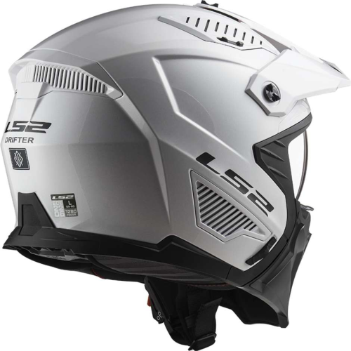 CASCO LS2 OF606 DRIFTER SOLID WHITE-06 | LS2