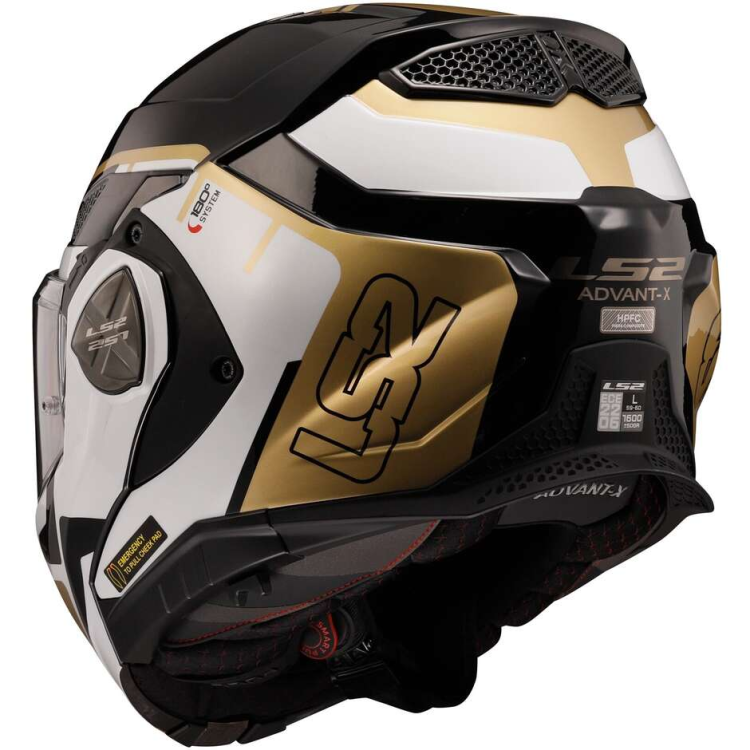 CASCO LS2 FF901 ADVANT X METRYK BLACK GOLD-06 | LS2