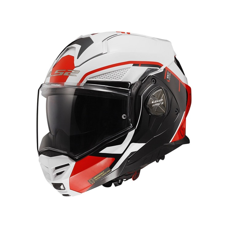 CASCO LS2 FF901 ADVANT X METRYK WHITE RED-06  | LS2