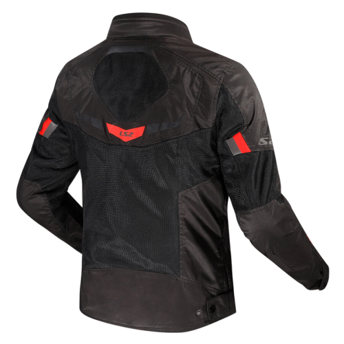 GIACCA LS2 GARDA AIR MAN JACKET BLACK RED | LS2
