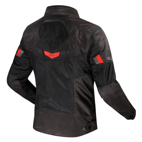 GIACCA LS2 GARDA AIR LADY JACKET BLACK RED | LS2