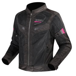 GIACCA LS2 GARDA AIR LADY JACKET BLACK PINK | LS2