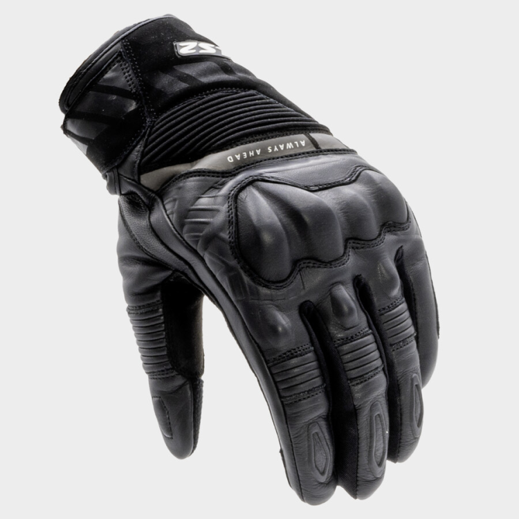 GUANTI LS2 OCTANE WP LEATHER MAN GLOVES BLACK | LS2