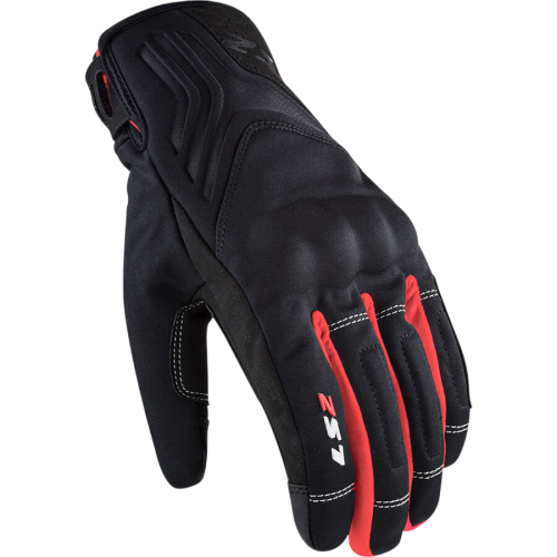 GUANTI LS2 JET 2 MAN GLOVES BLACK RED | LS2