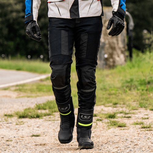 PANTALONI LS2 COMO AIR MAN PANT BLACK DARK GREY | LS2