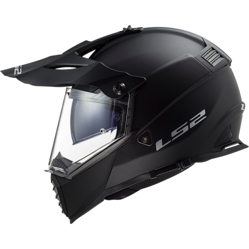 CASCO MX436 PIONEER EVO MATT BLACK | LS2