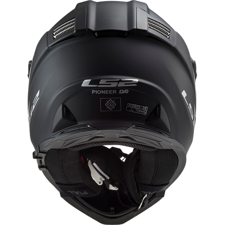 CASCO MX436 PIONEER EVO MATT BLACK | LS2