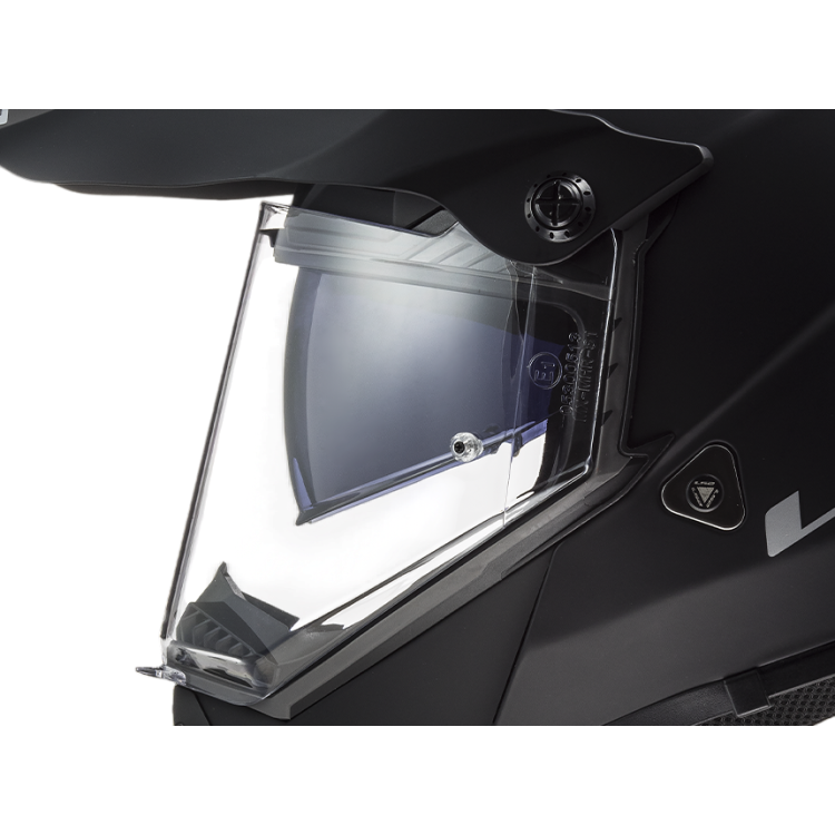 CASCO MX436 PIONEER EVO MATT BLACK | LS2