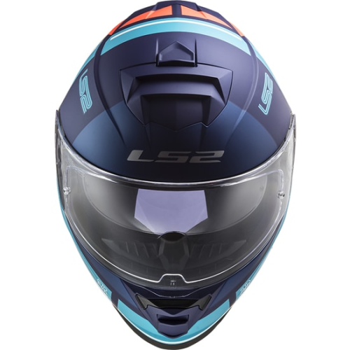 CASCO FF800 STORM SLANT MATT BLUE ORANGE | LS2