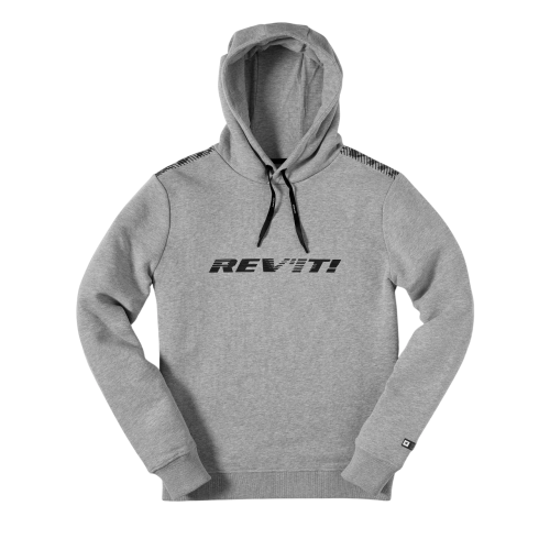 FELPA CON CAPPUCCIO WAYS GRIGIO XXL | REV'IT