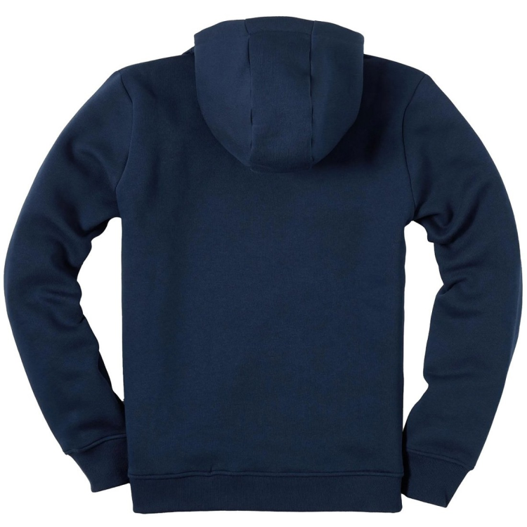 FELPA CON CAPPUCCIO OVERTAKE BLU SCURO XXL | REV'IT