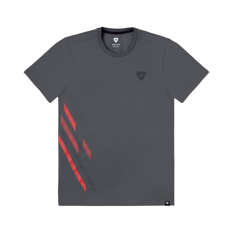 MAGLIETTA READY GRIGIO SCURO XXL | REV'IT