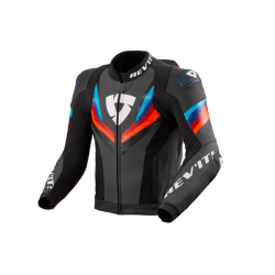 GIACCA QUANTUM 3 PRO BLACK-BLUE | REV'IT