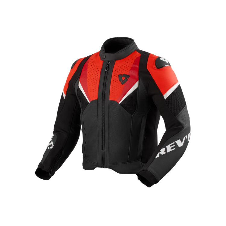 GIACCA AUTOMATE BLACK-NEON RED | REV'IT