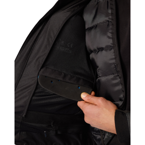 GIACCA AUTOMATE BLACK-NEON RED | REV'IT