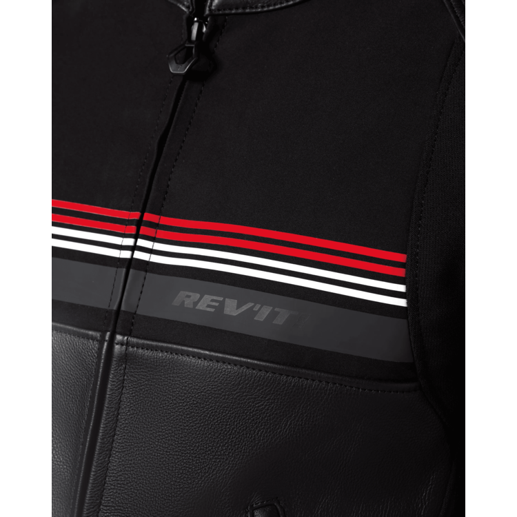 GIACCA MILE 2 BLACK-RED | REV'IT