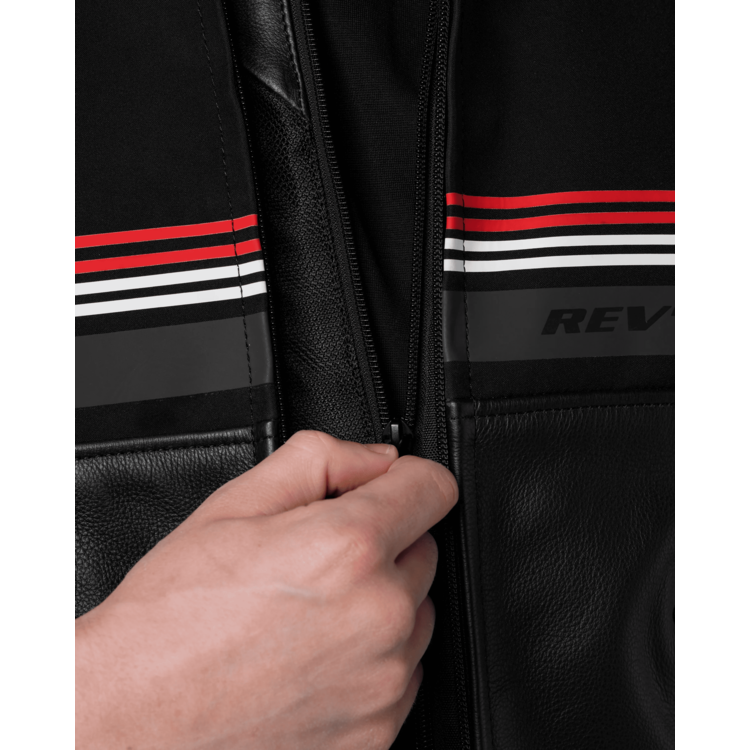 GIACCA MILE 2 BLACK-RED | REV'IT