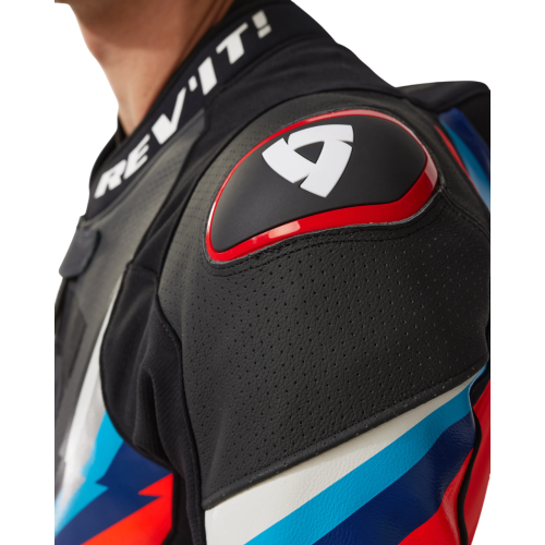 ONE PIECE QUANTUM 3 NEON RED-BLACK | REV'IT