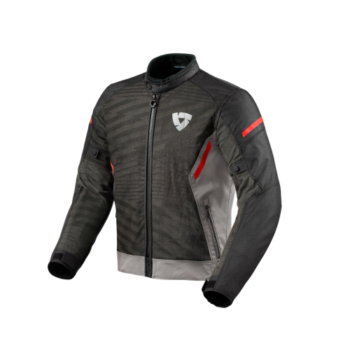 GIACCA TORQUE 2 H2O GREY-RED | REV'IT