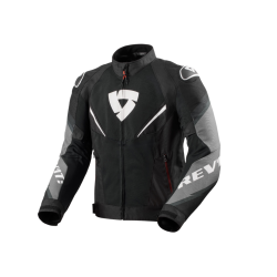GIACCA QUANTUM 3 AIR BLACK-WHITE | REV'IT