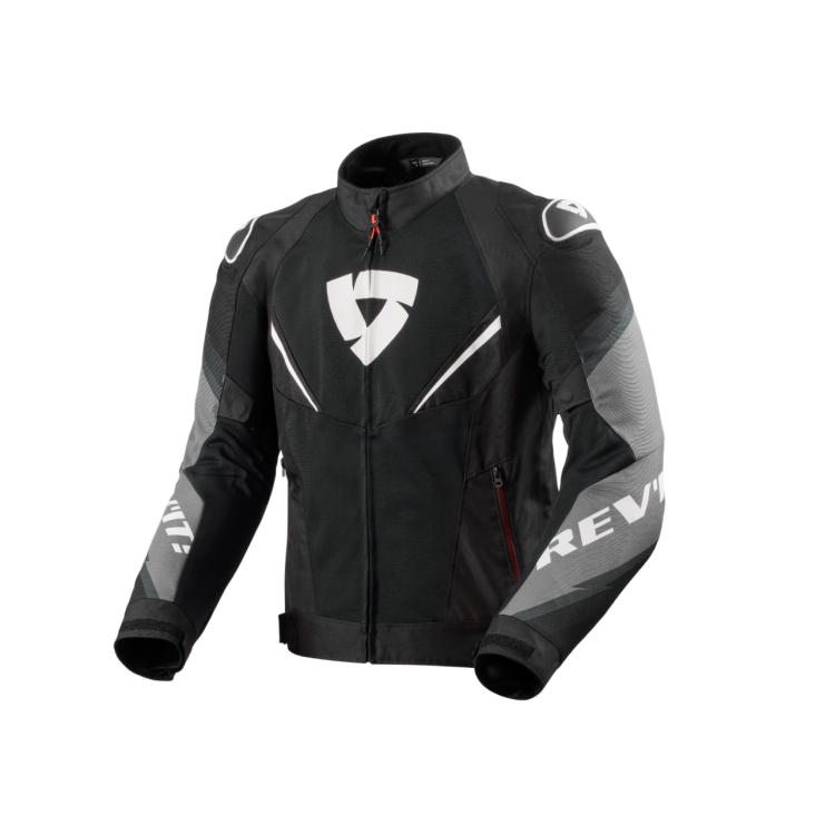 GIACCA QUANTUM 3 AIR BLACK-WHITE | REV'IT