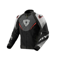 GIACCA QUANTUM 3 AIR GREY-RED | REV'IT