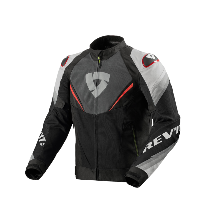 GIACCA QUANTUM 3 AIR GREY-RED | REV'IT