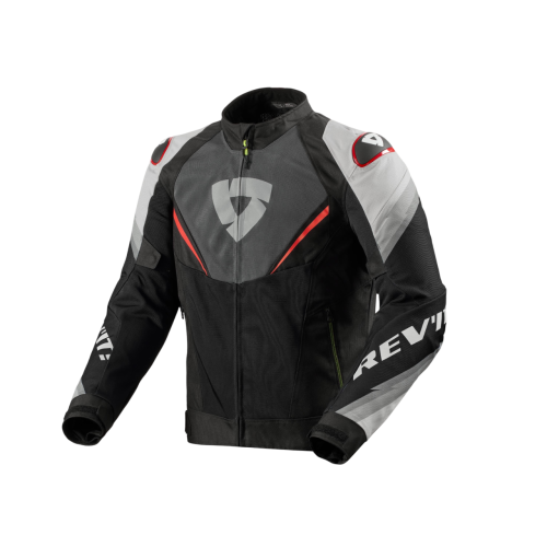 GIACCA QUANTUM 3 AIR GREY-RED | REV'IT