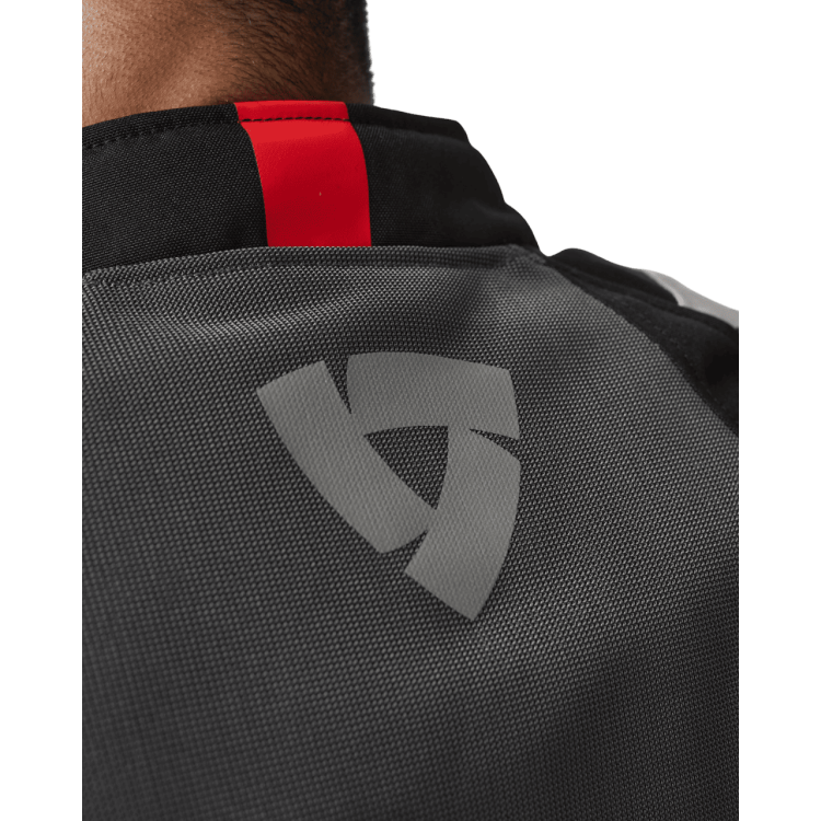 GIACCA QUANTUM 3 AIR GREY-RED | REV'IT