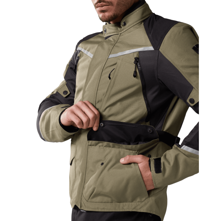 GIACCA VOLTIAC 3 H2O GREEN-ANTHRACITE | REV'IT