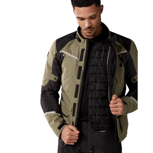 GIACCA VOLTIAC 3 H2O GREEN-ANTHRACITE | REV'IT