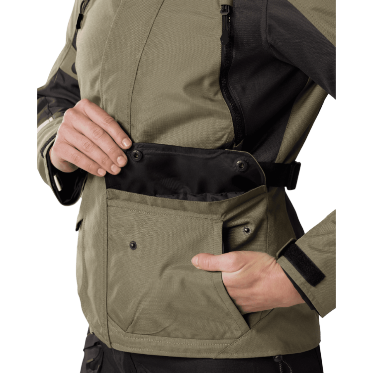 GIACCA VOLTIAC 3 H2O LADIES GREEN-ANTHRACITE | REV'IT