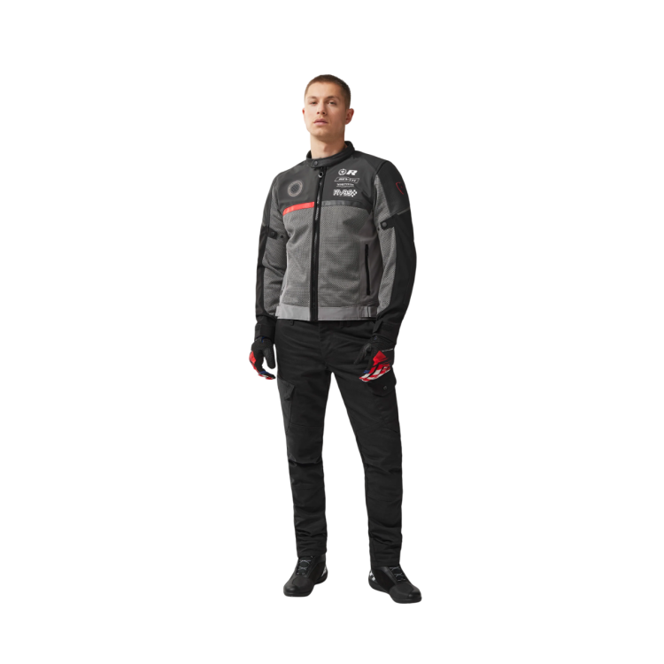 GIACCA SWIFTBLADE BLACK-RED | REV'IT