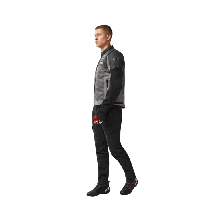 GIACCA SWIFTBLADE BLACK-RED | REV'IT