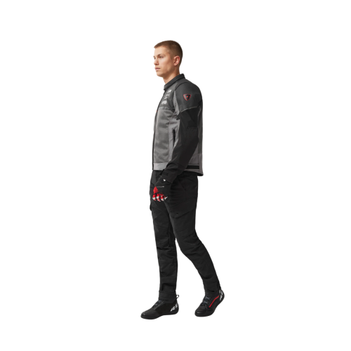 GIACCA SWIFTBLADE BLACK-RED | REV'IT