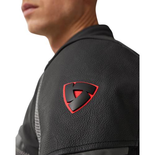 GIACCA SWIFTBLADE BLACK-RED | REV'IT